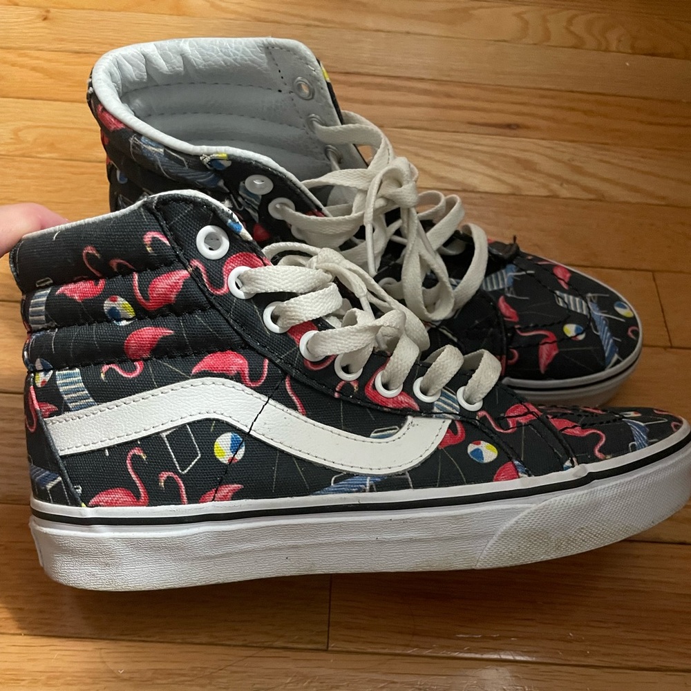 High top womens Vans size 7
